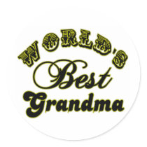 World's Best Grandma Sticker