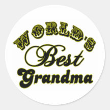 World's Best Grandma Sticker