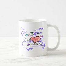 World's Best Grandmother Coffee Mugs