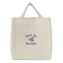 World's Best Grandmother embroidered bags