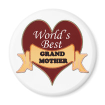 World's Best Grandmother Magnets