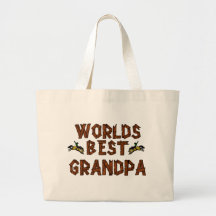 Worlds Best Grandpa Bag