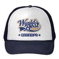Worlds Best Grandpa Gift Hat