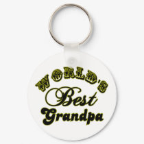 World's Best Grandpa Gifts and Apparel keychains by janbalaya World's Best Grandpa Gifts and Apparel keychains