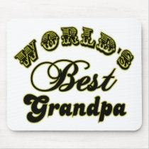 World's Best Grandpa Gifts and Apparel Mouse Pads