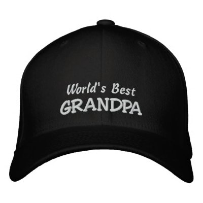 World's Best GRANDPA-Personalize Name Baseball Cap