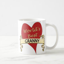 World's Best Granny mugs