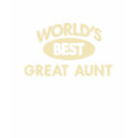 Worlds Best Great Aunt T-Shirt