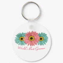 World's Best Groomer keychains