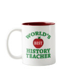 World's Best History Teacher Coffee Mug