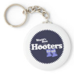 World's Best Hooters Boobs Bewbs Keychains