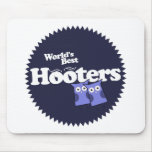 World's Best Hooters Boobs Bewbs Mouse Pad