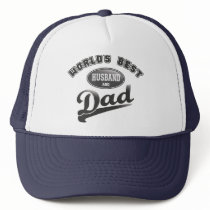 World's Best Husband & Dad Mesh Hat