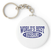 World's Best Husband Key Chain