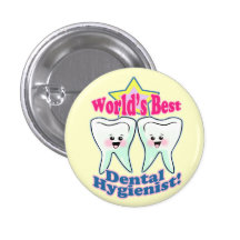 Worlds Best Hygienist Pins