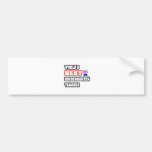 World's Best Kindergarten Teacher Bumper Sticker