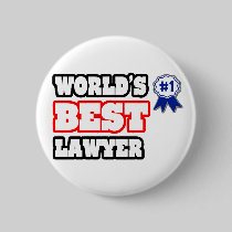 World's Best Lawyer Button