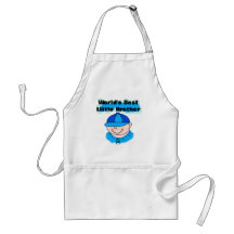 World's Best Little Brother Tshirts and Gifts Aprons
