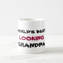 World's best looking grandpa coffee mug