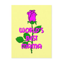 World's best mama post cards