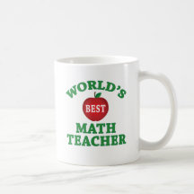 World's Best Math Teacher Coffee Mug