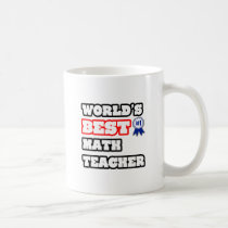 World's Best Math Teacher mugs