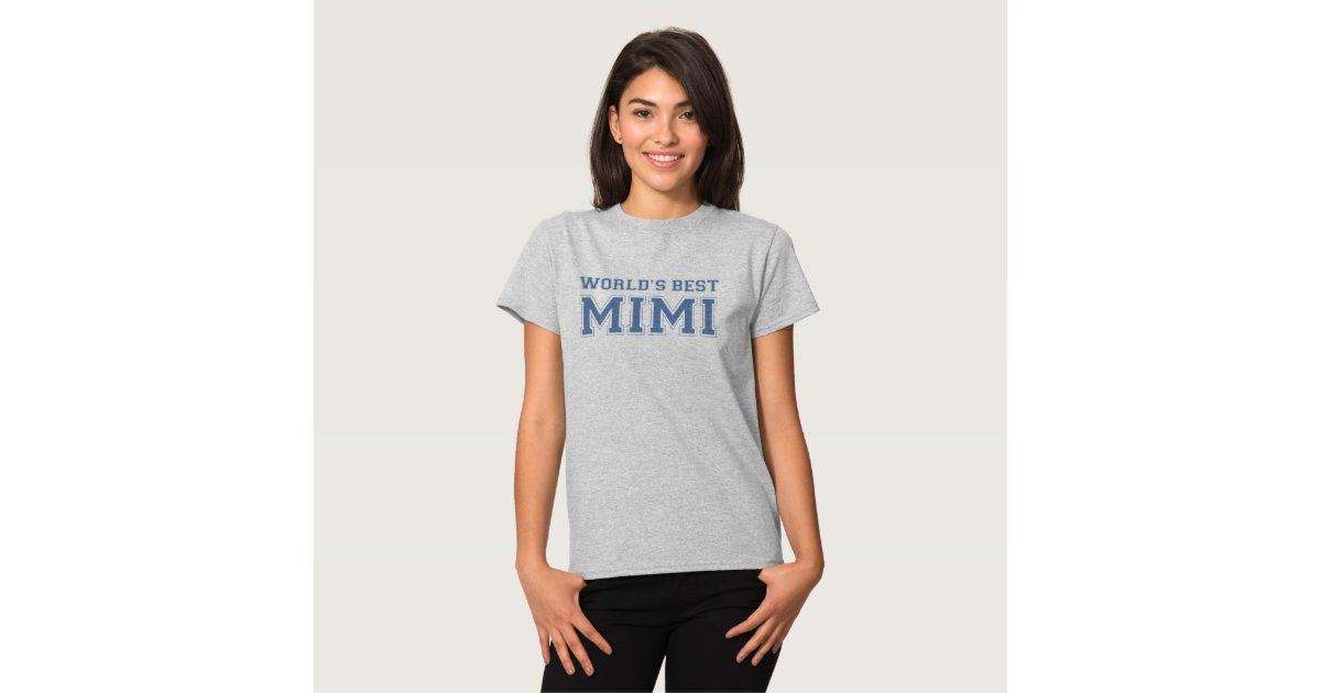 worlds best mimi shirt