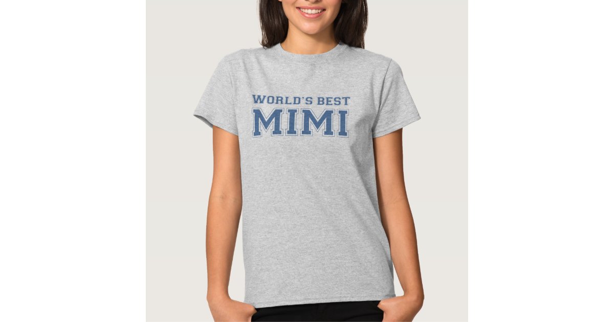 worlds best mimi shirt