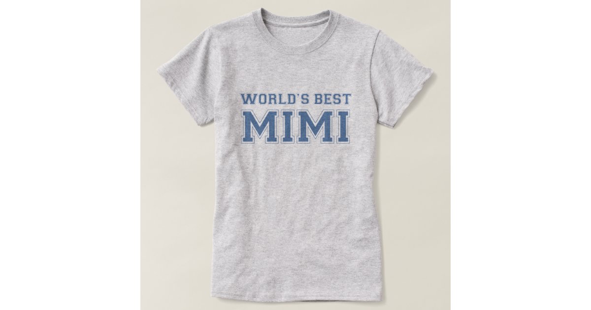 worlds best mimi shirt