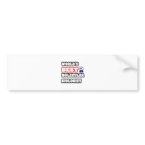 World's Best Molecular Biologist Bumper Sticker