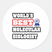 World's Best Molecular Biologist Sticker