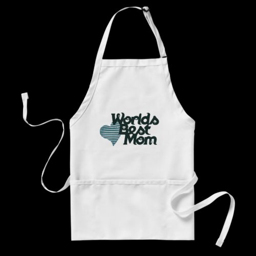 Worlds Best Mom Apron