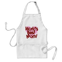 World's BEST Mom! aprons