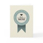 WORLDS BEST MOM BADGE CARDS