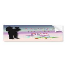 World's Best Mom Bumper Sticker