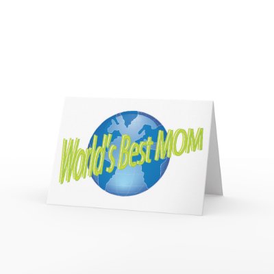 Worlds Best Mom Greeting Card by mariabellimages