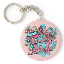 Worlds Best Mom Keychains