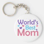 World's Best Mom Keychain