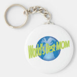 Worlds Best Mom Keychain