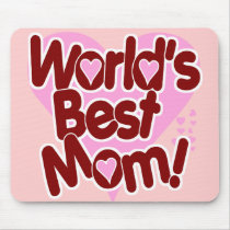 World's Best Mom Mouse Mat