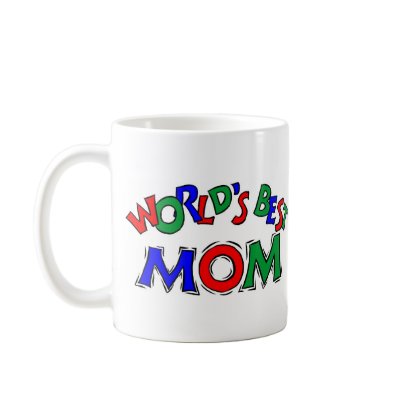 World's Best Mom Coffee Mug by MotherandFatherGifts