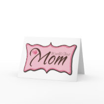 World's Best Mom Plaque cards