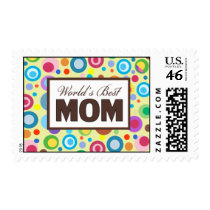 World's Best Mom Stamps
