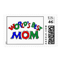Worlds Best Mom Postage