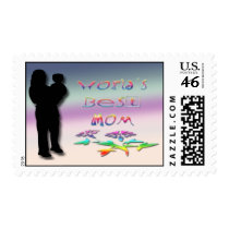 World's Best Mom Postage