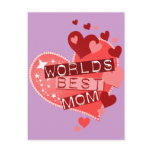 World's Best Mom Post Cards
