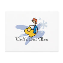 Worlds' Best Mom postcards