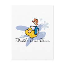 Worlds' Best Mom postcards