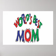 Worlds Best Mom Print