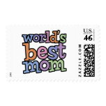 Worlds Best Mom T-Shirts & Gifts stamps
